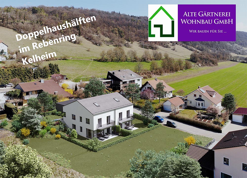 Neubau eines Doppelhaus im Rebenring in Kelheim