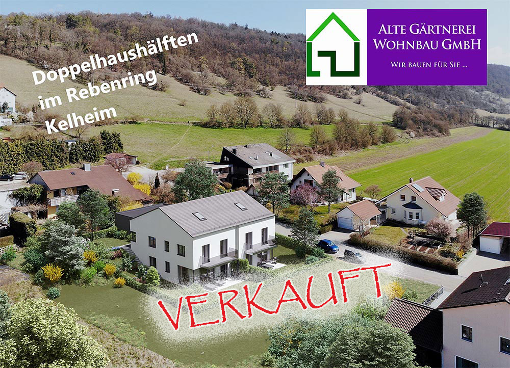 Neubau eines Doppelhaus im Rebenring in Kelheim